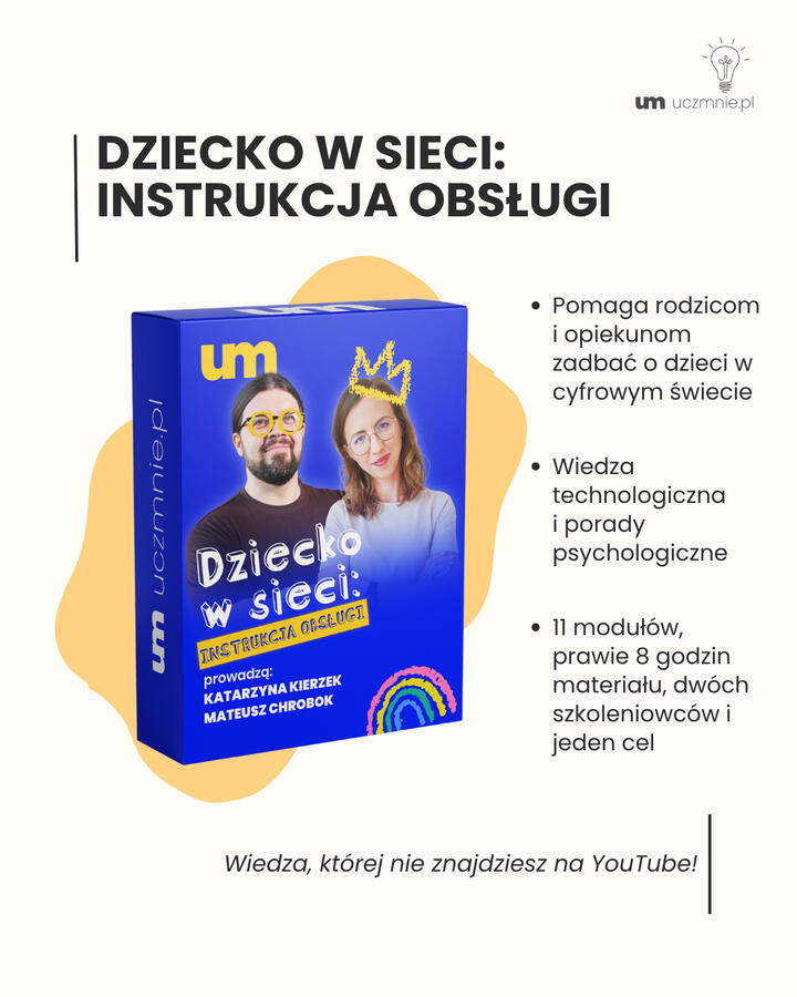 Dziecko w sieci - kurs dla dorosłych