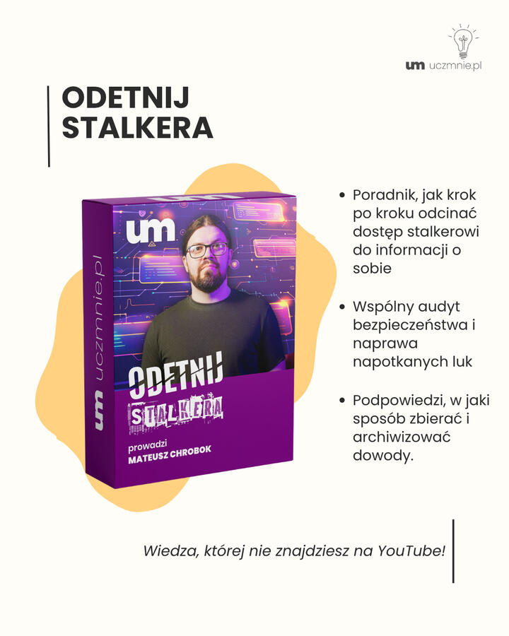 Kurs odetnij stalkera